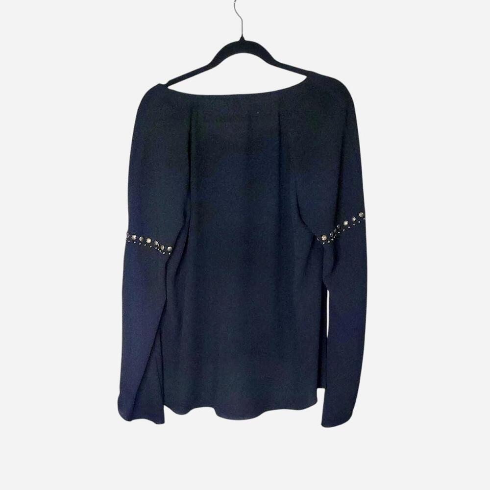 Victorian Rock & Republic gold studded boho blouse split sleeves - Picture 7 of 7